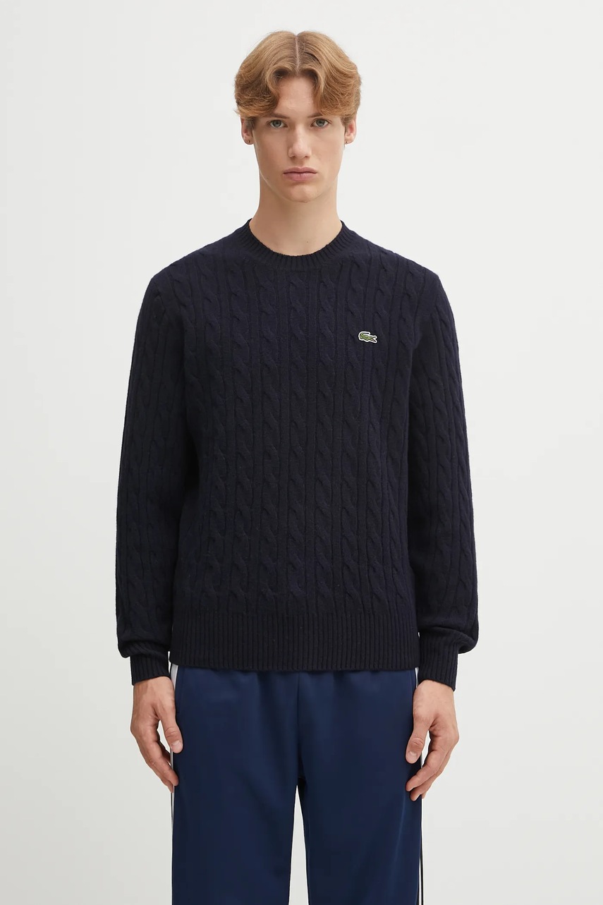 Lacoste  pulover de lana