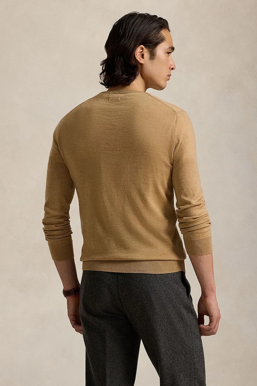 Шерстяной свитер Polo Ralph Lauren RWS-Longsleeve лёгкий 710946142 Шерстяной свитер Polo Ralph Lauren RWS-Longsleeve лёгкий 710946142