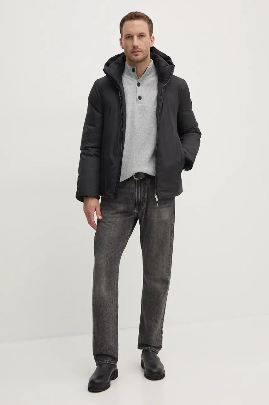 Шерстяной свитер Calvin Klein мужской цвет серый лёгкий с гольфом K10K113751 Шерстяной свитер Calvin Klein мужской цвет серый лёгкий с гольфом K10K113751