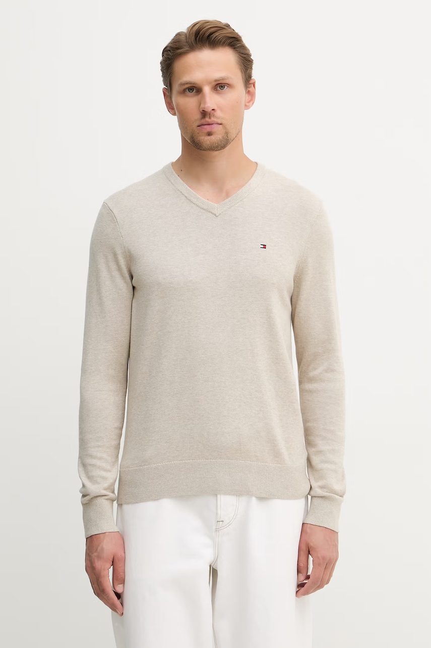 Tommy Hilfiger pulover bărbătesc din bumbac