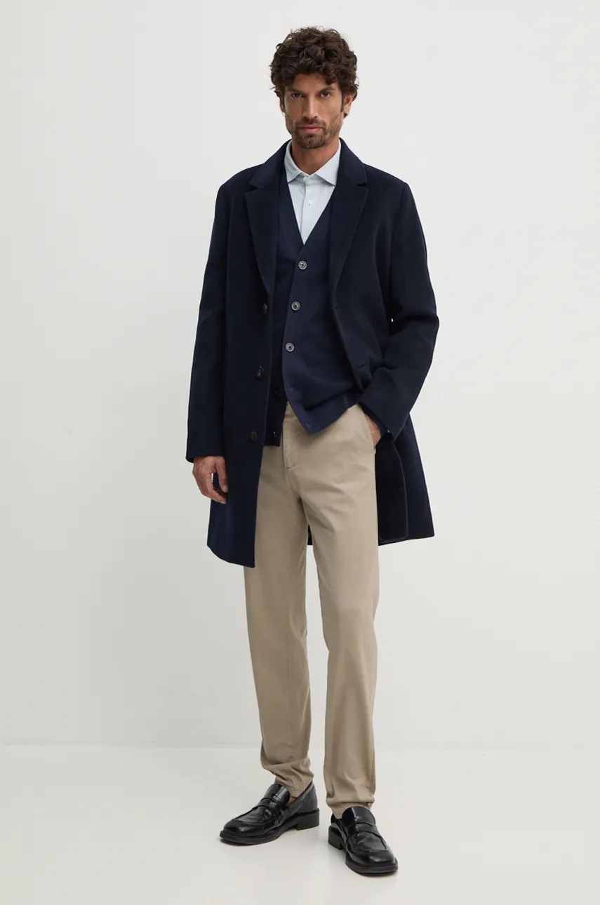 Хлопковый кардиган Tommy Hilfiger цвет синий MW0MW33111