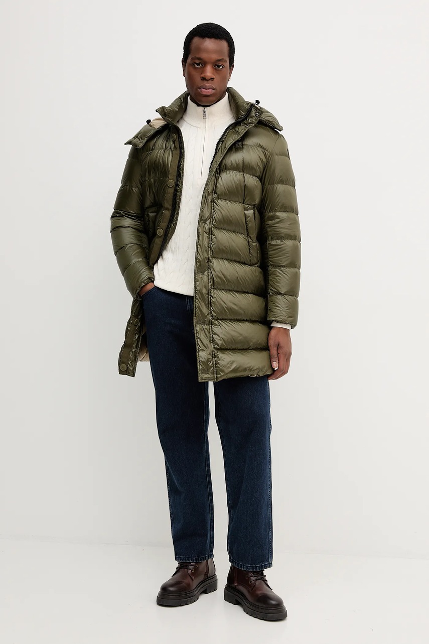 Хлопковый свитер Tommy Hilfiger цвет бежевый лёгкий MW0MW36532 Хлопковый свитер Tommy Hilfiger цвет бежевый лёгкий MW0MW36532