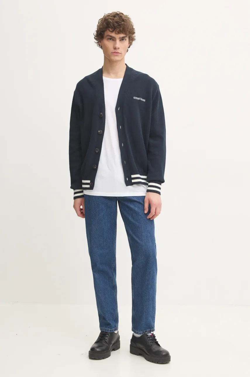 Джемпер Guess Jeans мужской цвет синий M4BR38 Z3HM1 Джемпер Guess Jeans мужской цвет синий M4BR38 Z3HM1