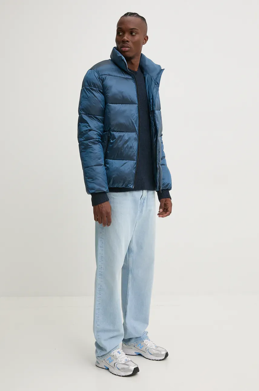 Свитер Tommy Jeans мужской цвет синий DM0DM19440 Свитер Tommy Jeans мужской цвет синий DM0DM19440