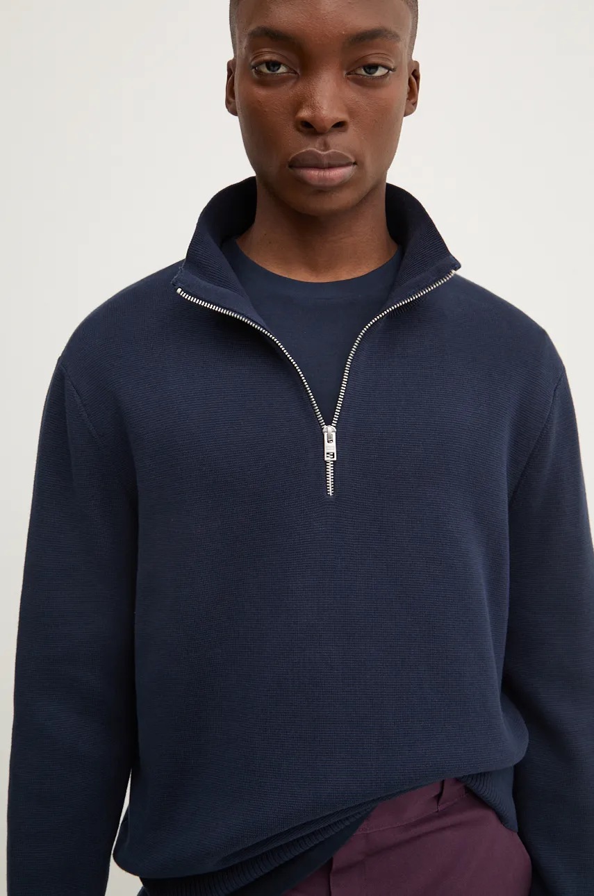 

Памучен пуловер Tommy Jeans в тъмносиньо DM0DM20596, Тъмносин