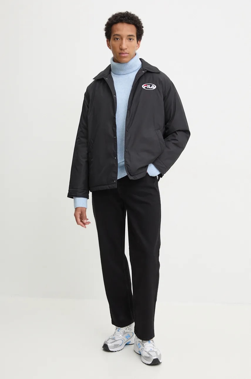 Свитер с примесью шерсти Tommy Jeans мужской с гольфом DM0DM20602 Свитер с примесью шерсти Tommy Jeans мужской с гольфом DM0DM20602