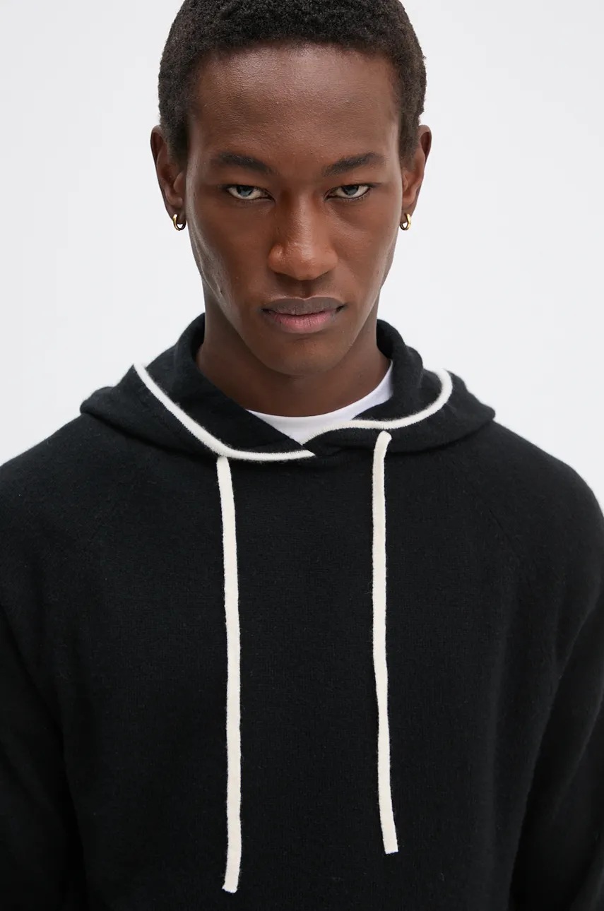 Πουλόβερ FROM FUTURE χρώμα: μαύρο, MPH01174 φωτογραφία