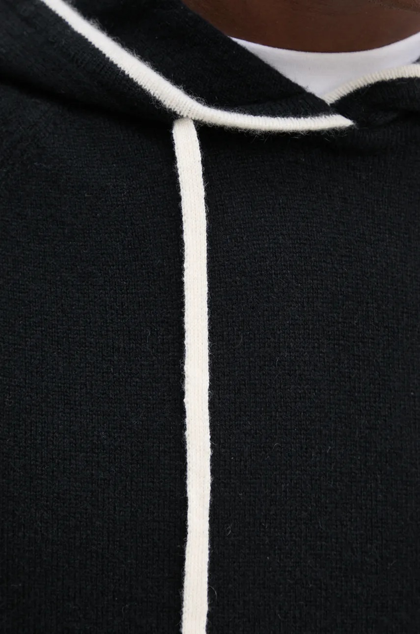 Πουλόβερ FROM FUTURE χρώμα: μαύρο, MPH01174 φωτογραφία