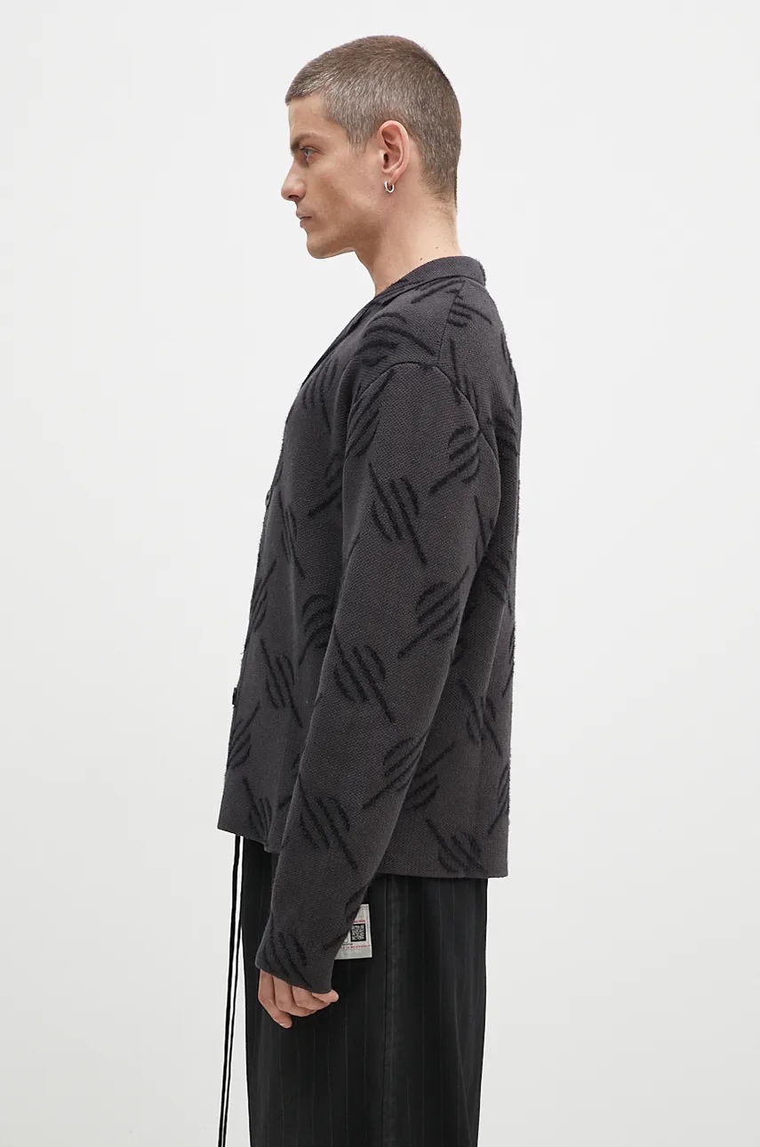 Πλεκτή ζακέτα Daily Paper Kirabo Monogram Knit Cardigan φωτογραφία