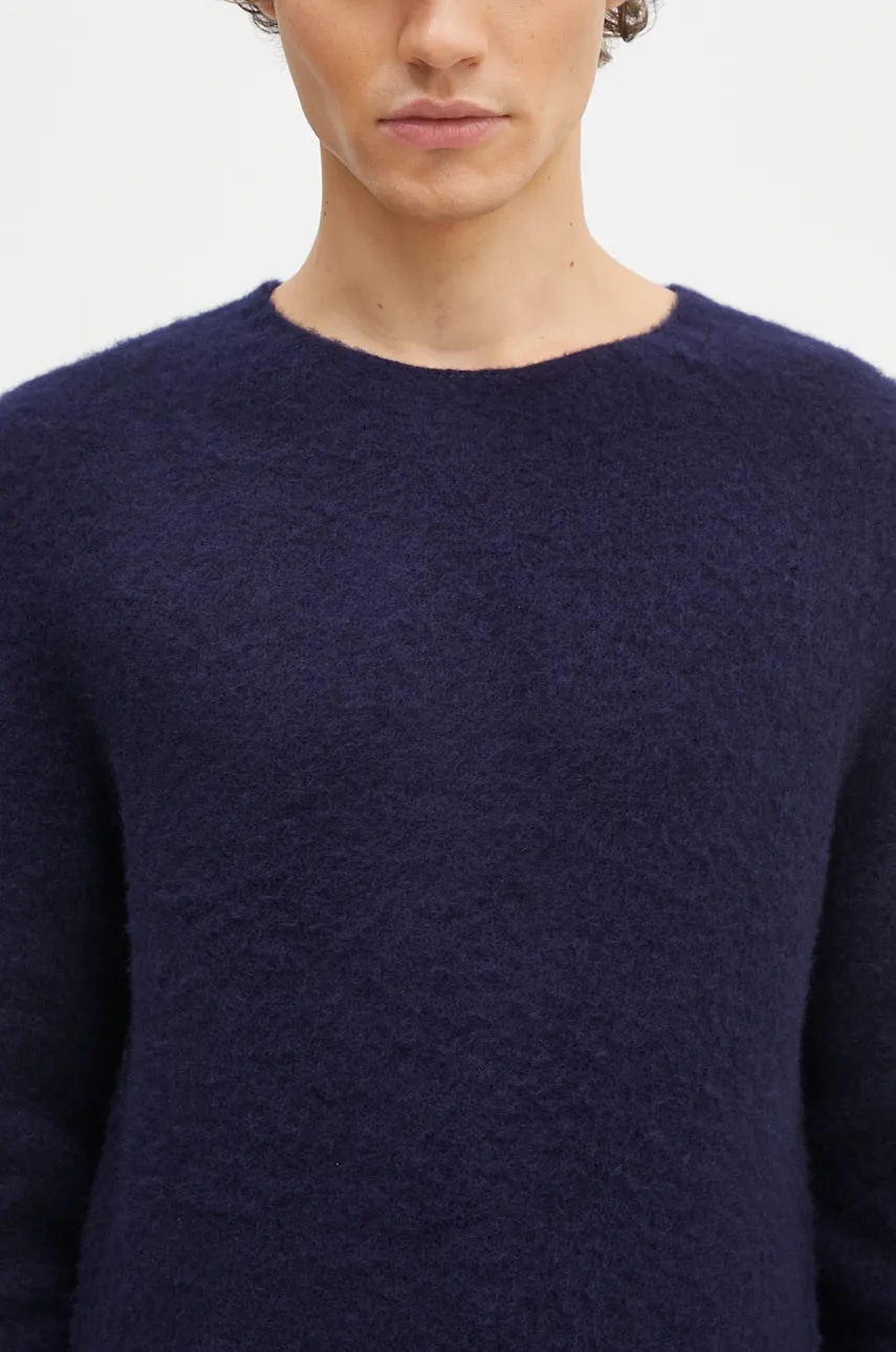 Vlnený sveter Norse Projects Birnir Brushed Lambswool