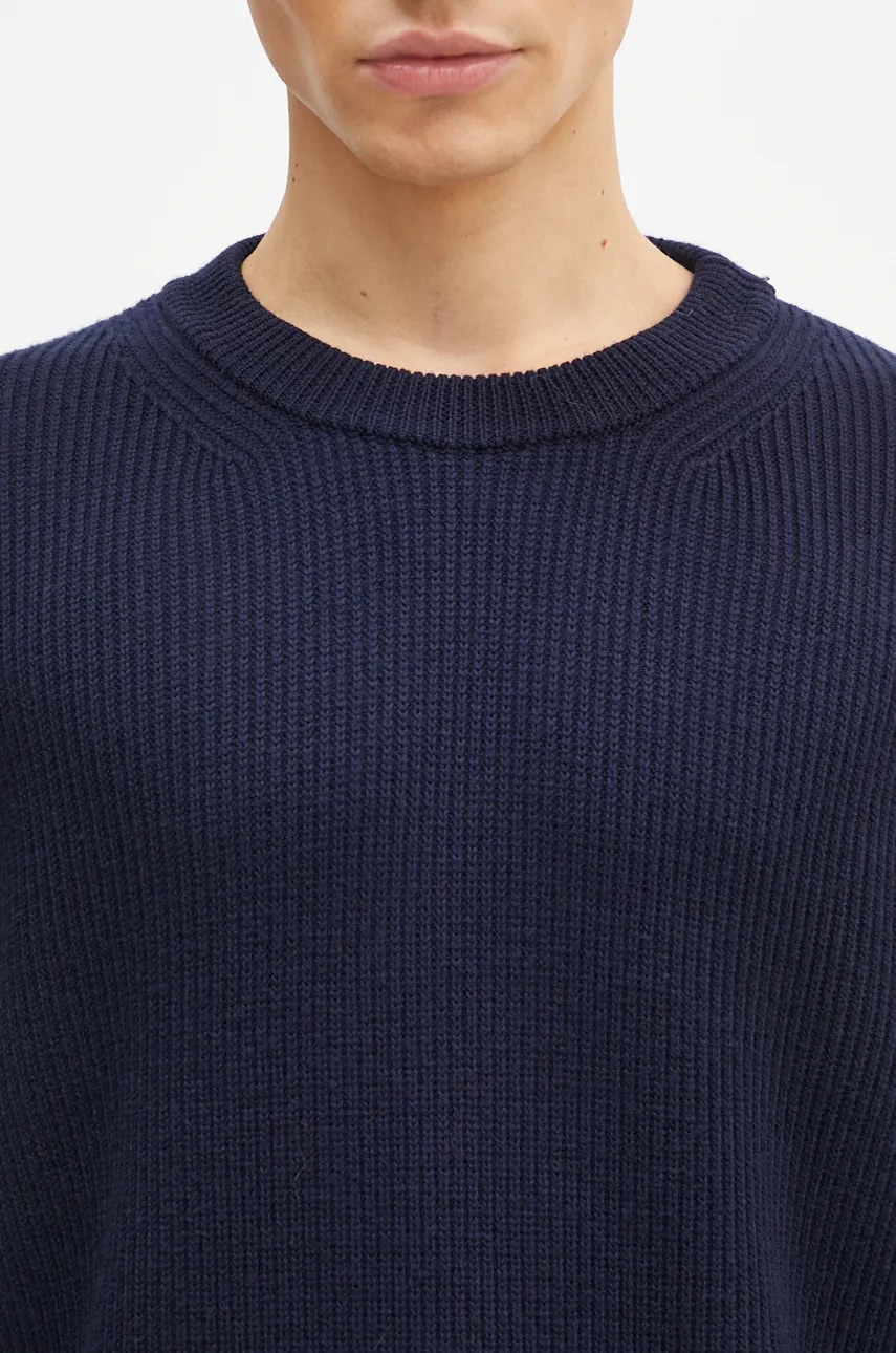 Vlnený sveter Norse Projects Henning Merino Crew
