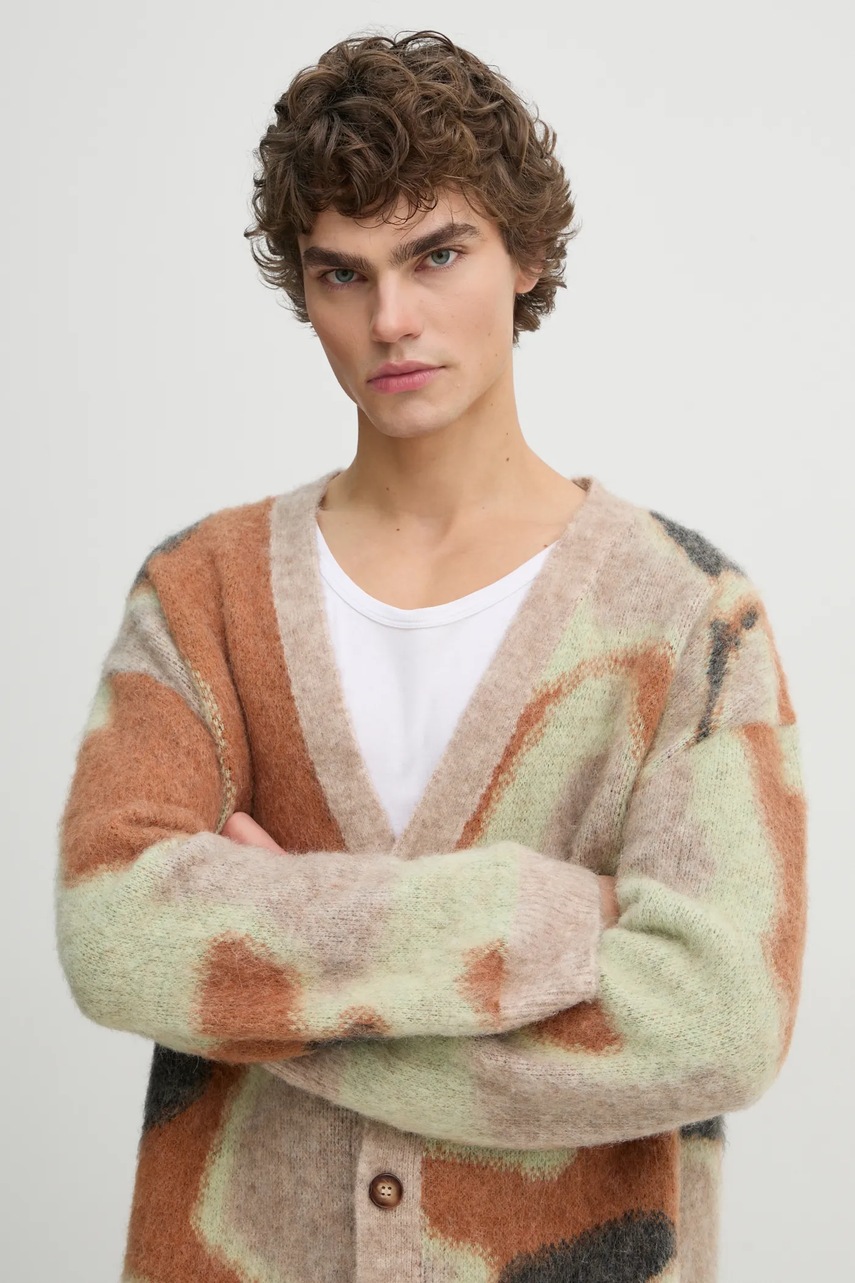 Μάλλινη ζακέτα Nanushka NESSIN φωτογραφία