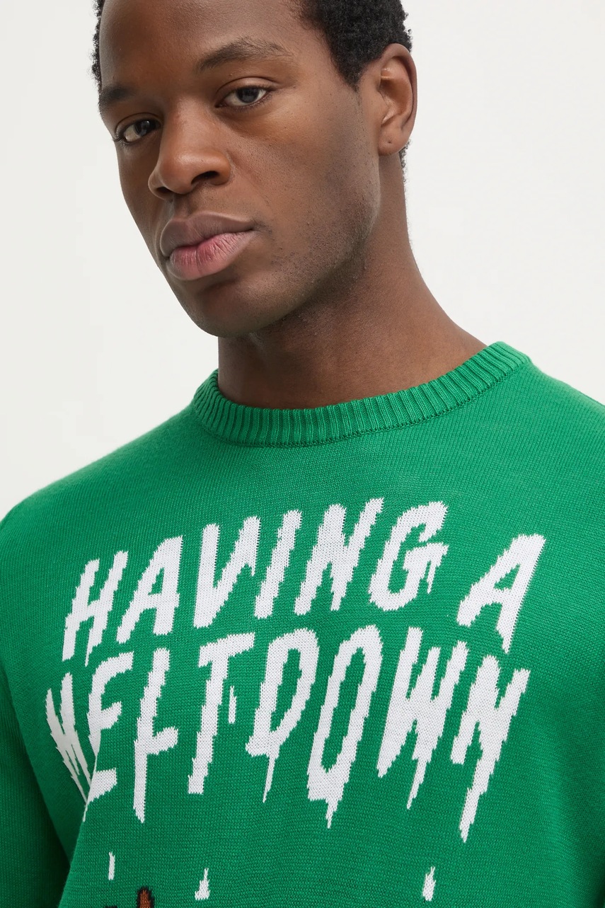 Πουλόβερ Lindbergh χρώμα: πράσινο, 30-800245 φωτογραφία