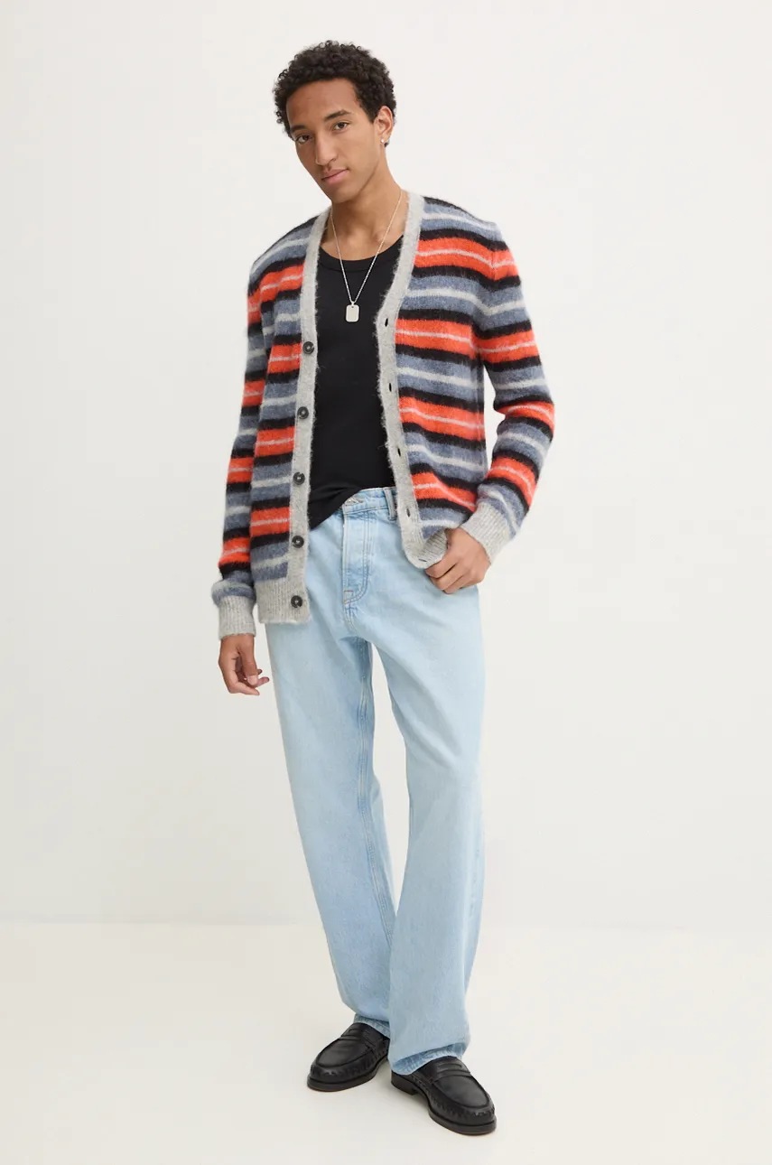 Vlněný svetr A.P.C. cardigan dave (obrázek 4)