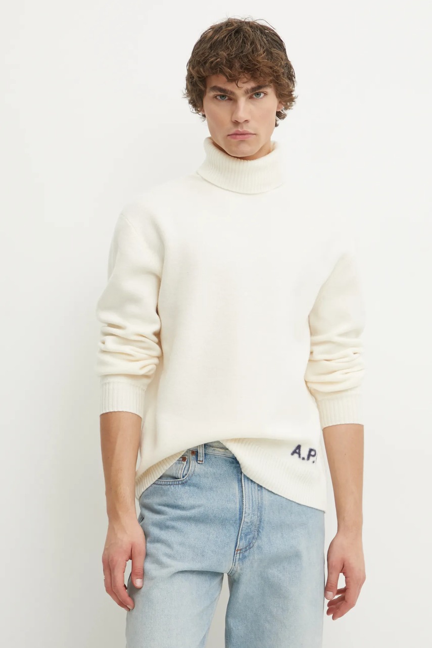 Vlnený sveter A.P.C. pull walter