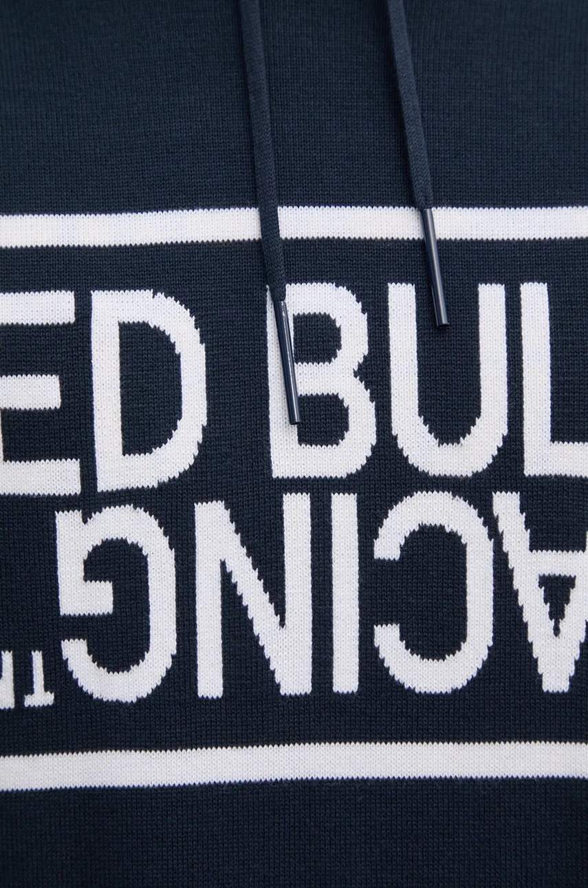 Βαμβακερό πουλόβερ Red Bull Racing x Pepe Jeans χρώμα: ναυτικό μπλε, RU700003 φωτογραφία