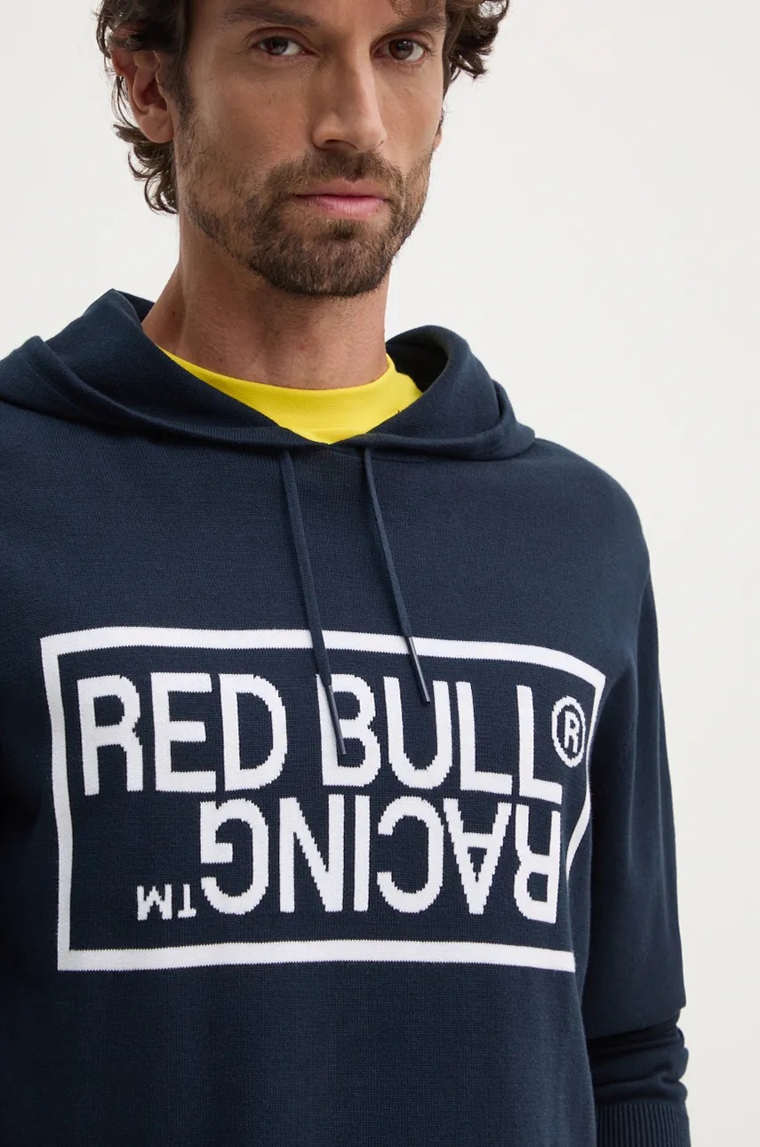 Βαμβακερό πουλόβερ Red Bull Racing x Pepe Jeans χρώμα: ναυτικό μπλε, RU700003 φωτογραφία