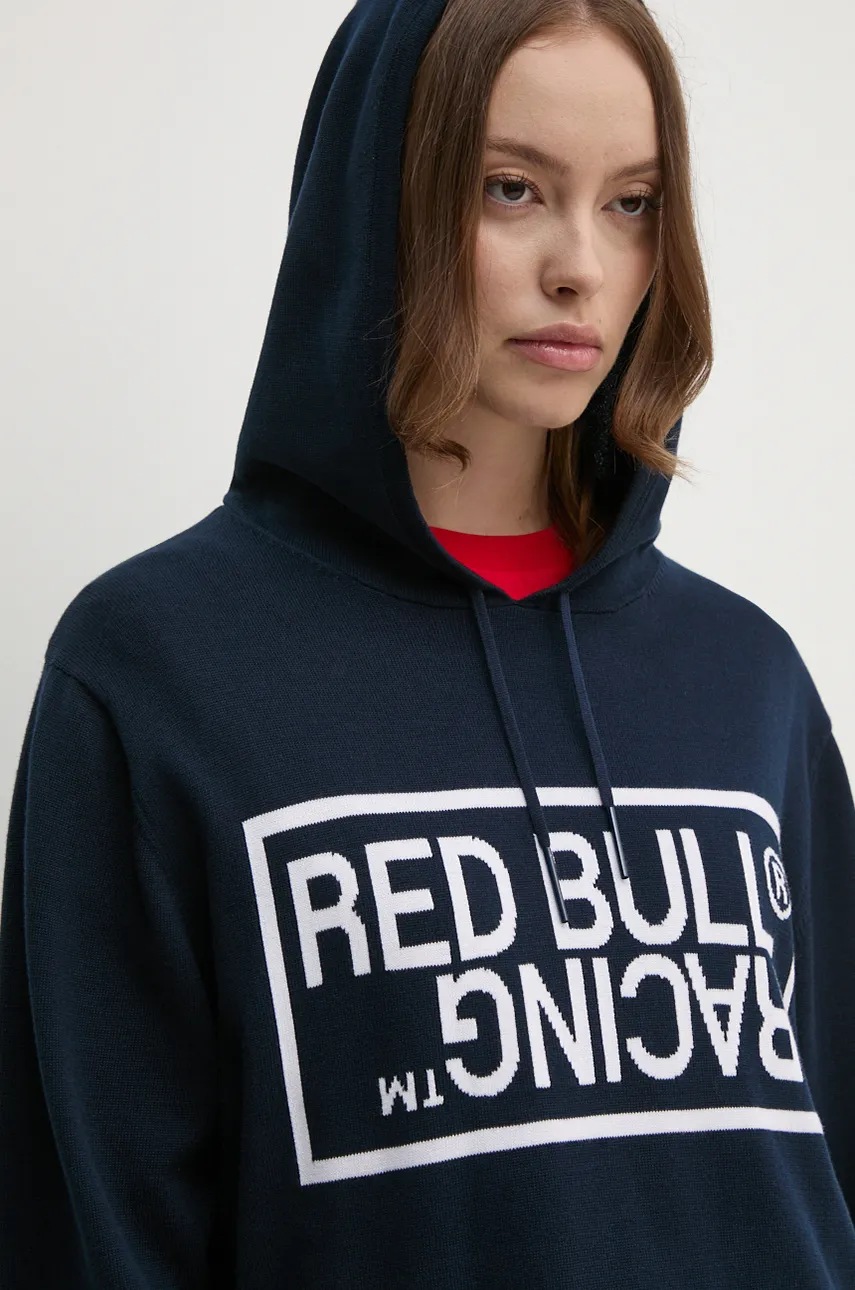 Βαμβακερό πουλόβερ Red Bull Racing x Pepe Jeans χρώμα: ναυτικό μπλε, RU700003 φωτογραφία