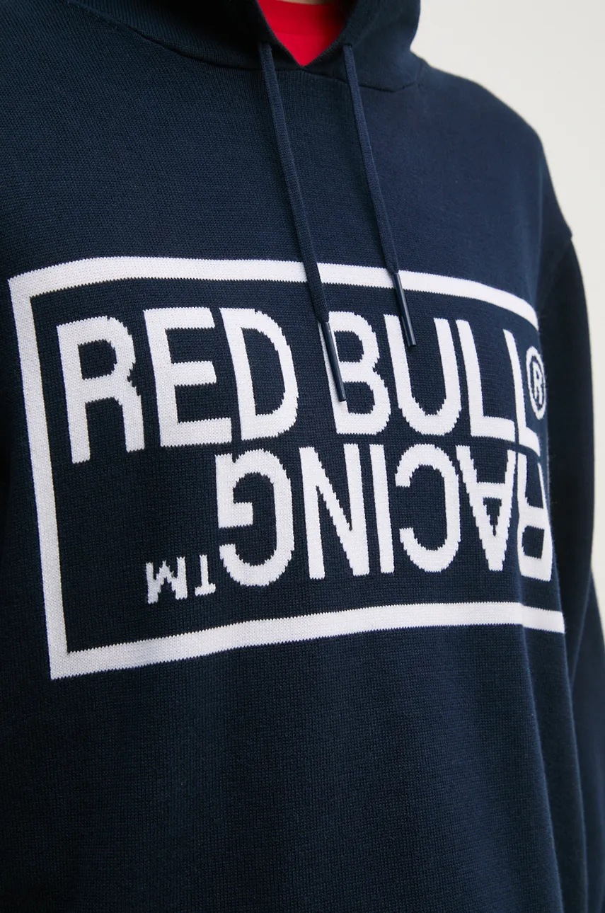 Βαμβακερό πουλόβερ Red Bull Racing x Pepe Jeans χρώμα: ναυτικό μπλε, RU700003 φωτογραφία