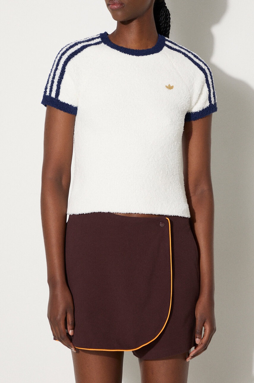 adidas Originals fustă-pantalon din bumbac Skort 80s