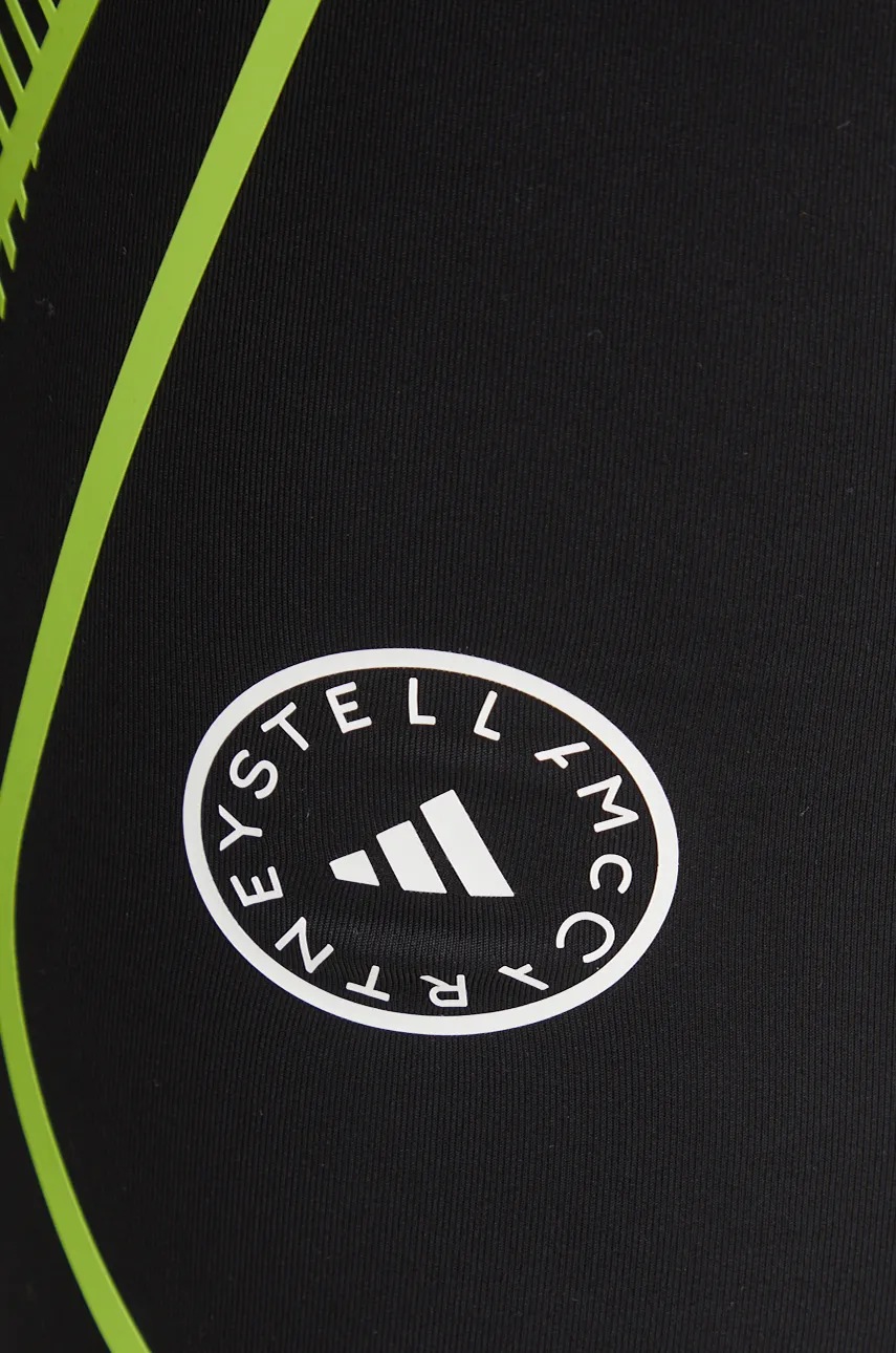 Σορτς προπόνησης adidas by Stella McCartney TruePace χρώμα: μαύρο, IZ0175 φωτογραφία