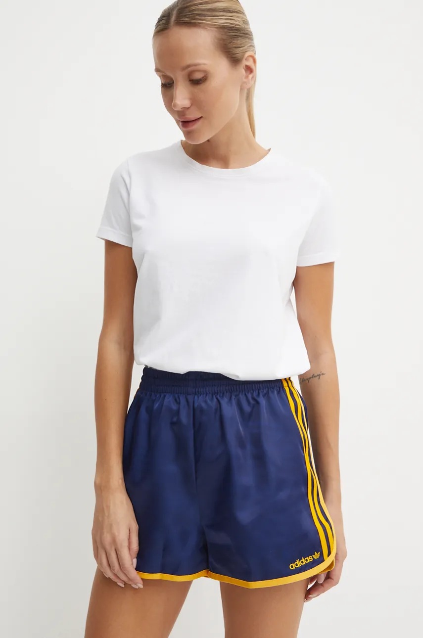 

Къс панталон adidas Originals в тъмносиньо с десен с висока талия IX3545, Тъмносин