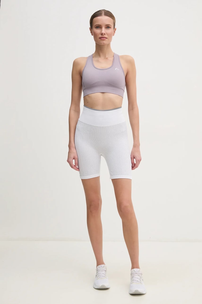 Тренировочные шорты Calvin Klein Performance цвет чёрный однотонные высокая посадка 00GWS4L735 Тренировочные шорты Calvin Klein Performance цвет чёрный однотонные высокая посадка 00GWS4L735