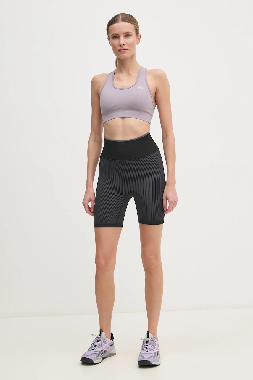 Тренировочные шорты Calvin Klein Performance цвет чёрный однотонные высокая посадка 00GWS4L735 Тренировочные шорты Calvin Klein Performance цвет чёрный однотонные высокая посадка 00GWS4L735