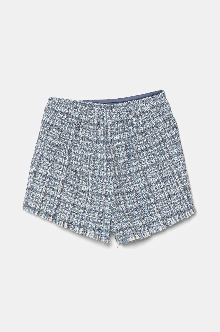Детские шорты из смесовой шерсти United Colors of Benetton с узором 4NPXC001Y