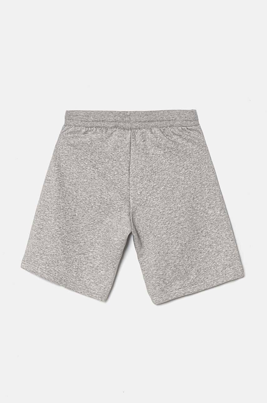 adidas Originals gyerek rövidnadrág SHORTS szürke, melange, állítható derekú, IX5237 termék 2. képe