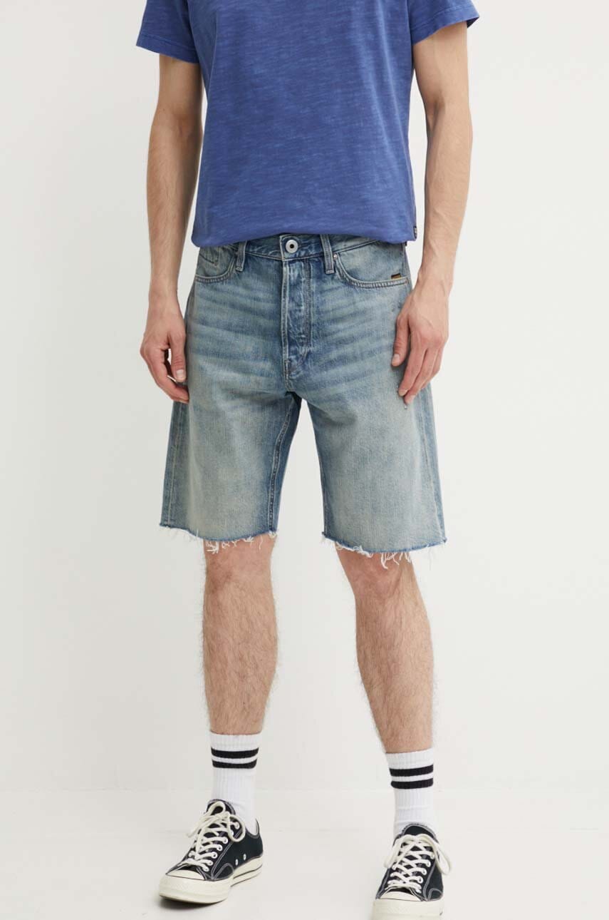 G-Star pantaloni scurți jeans bărbați, D24411-D536