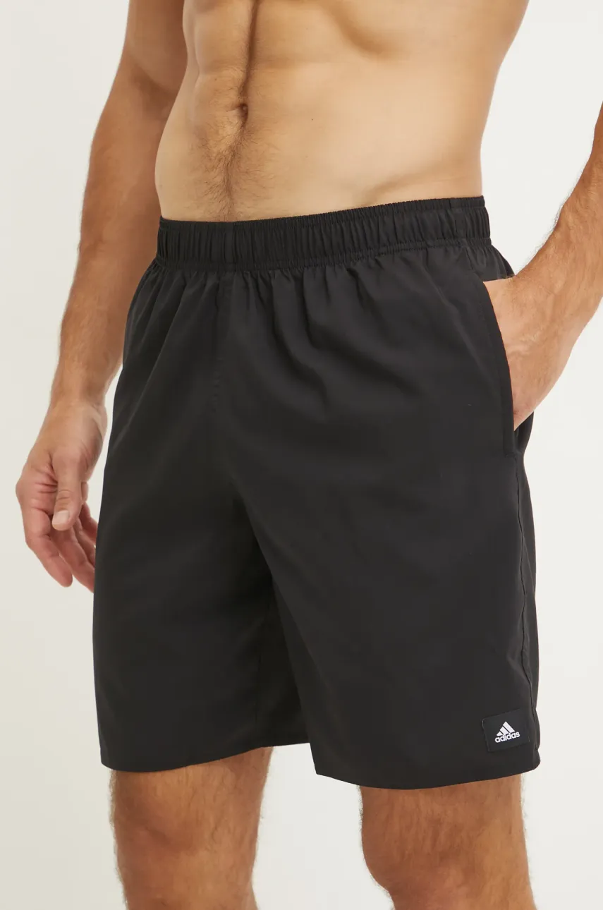 Купальные шорты adidas Performance Solid CLX мужские цвет чёрный однотонные IA5379 Купальные шорты adidas Performance Solid CLX мужские цвет чёрный однотонные IA5379