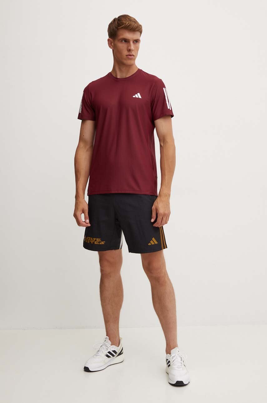 Σορτς adidas Performance Pride χρώμα: μαύρο, IW3954 φωτογραφία