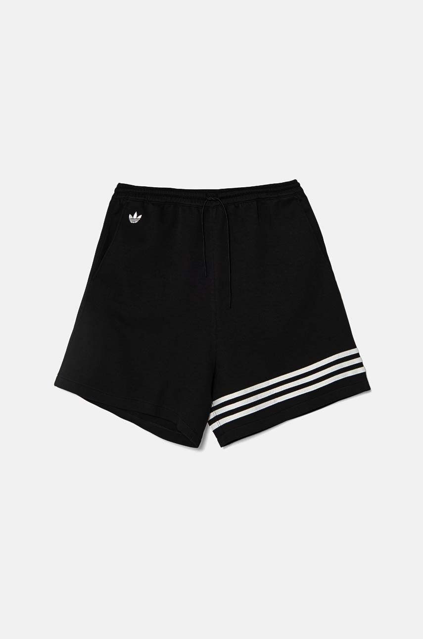 adidas Originals pantaloni scurti Adicolor barbati, culoarea negru, IW0974 adidas Originals pantaloni scurti Adicolor barbati, culoarea negru, IW0974