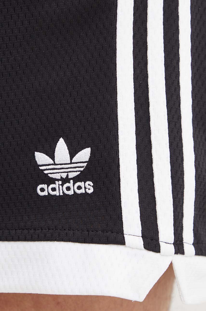 Kratke Hlače Adidas Originals Adicolor Moške, črna Barva, IZ4800