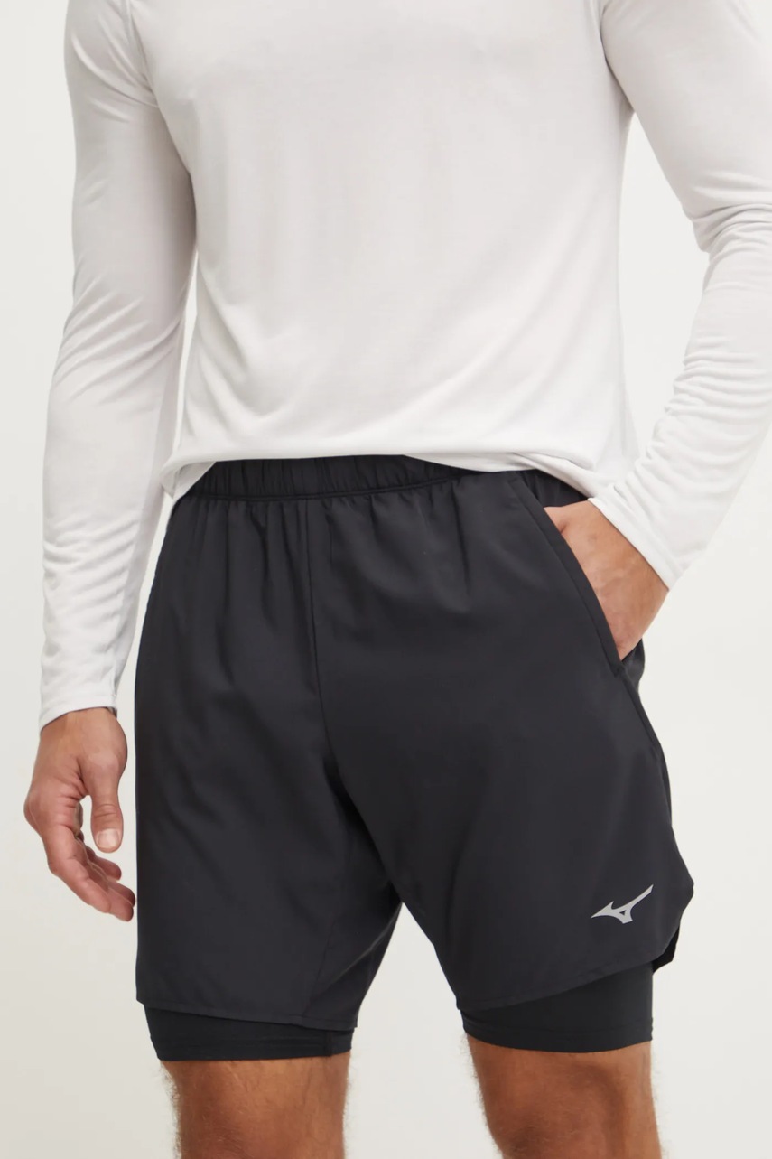 

Къс панталон за бягане Mizuno Core 7.5 в черно J2GBB007, Черен