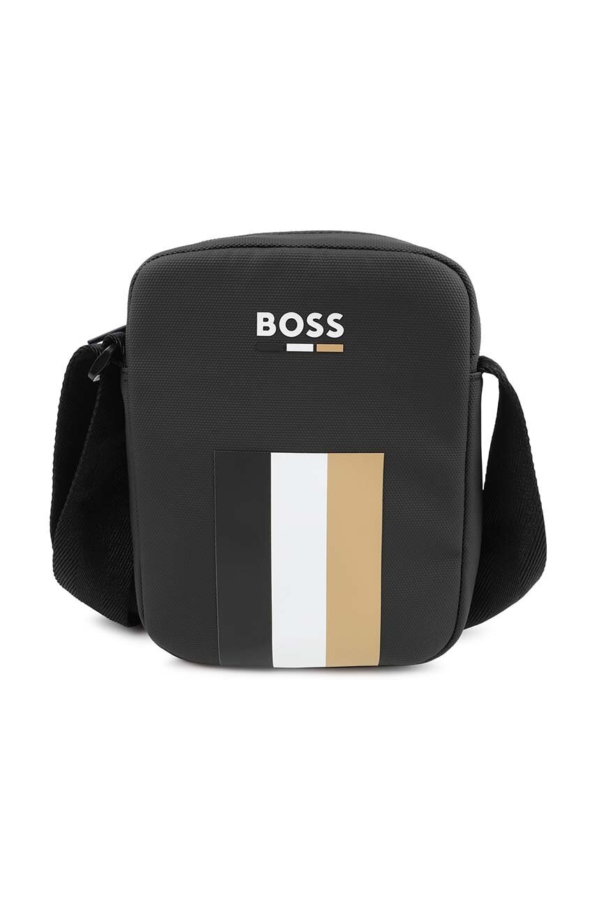 

Детска чанта през рамо BOSS в черно J51590, Черен