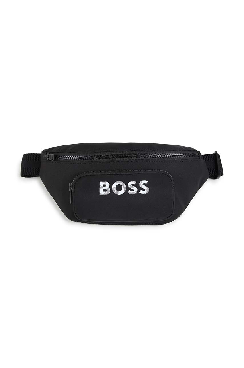 

Детска чанта за кръст BOSS в черно J51594, Черен