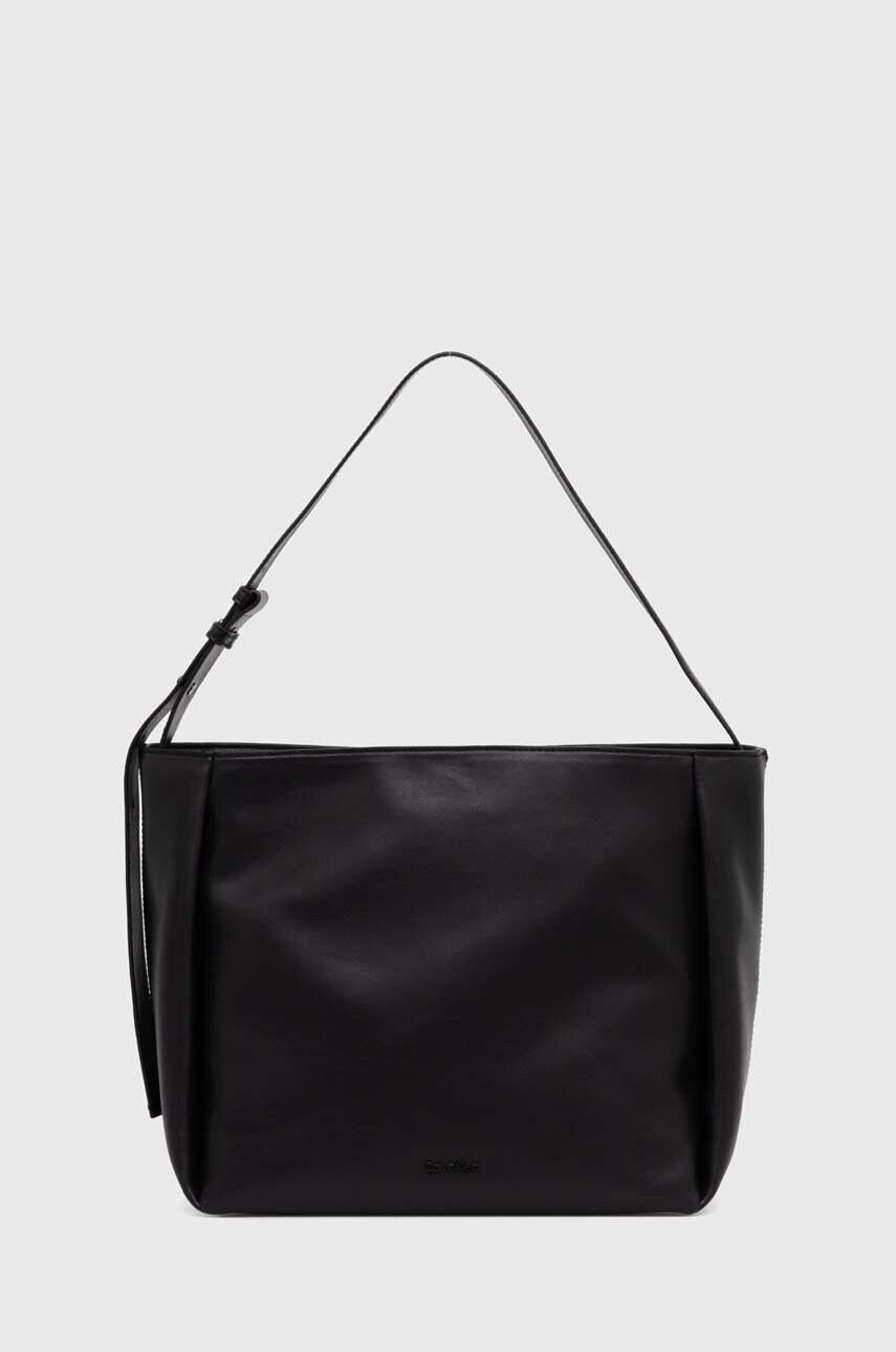 Levně Kabelka Calvin Klein černá barva, K60K612129