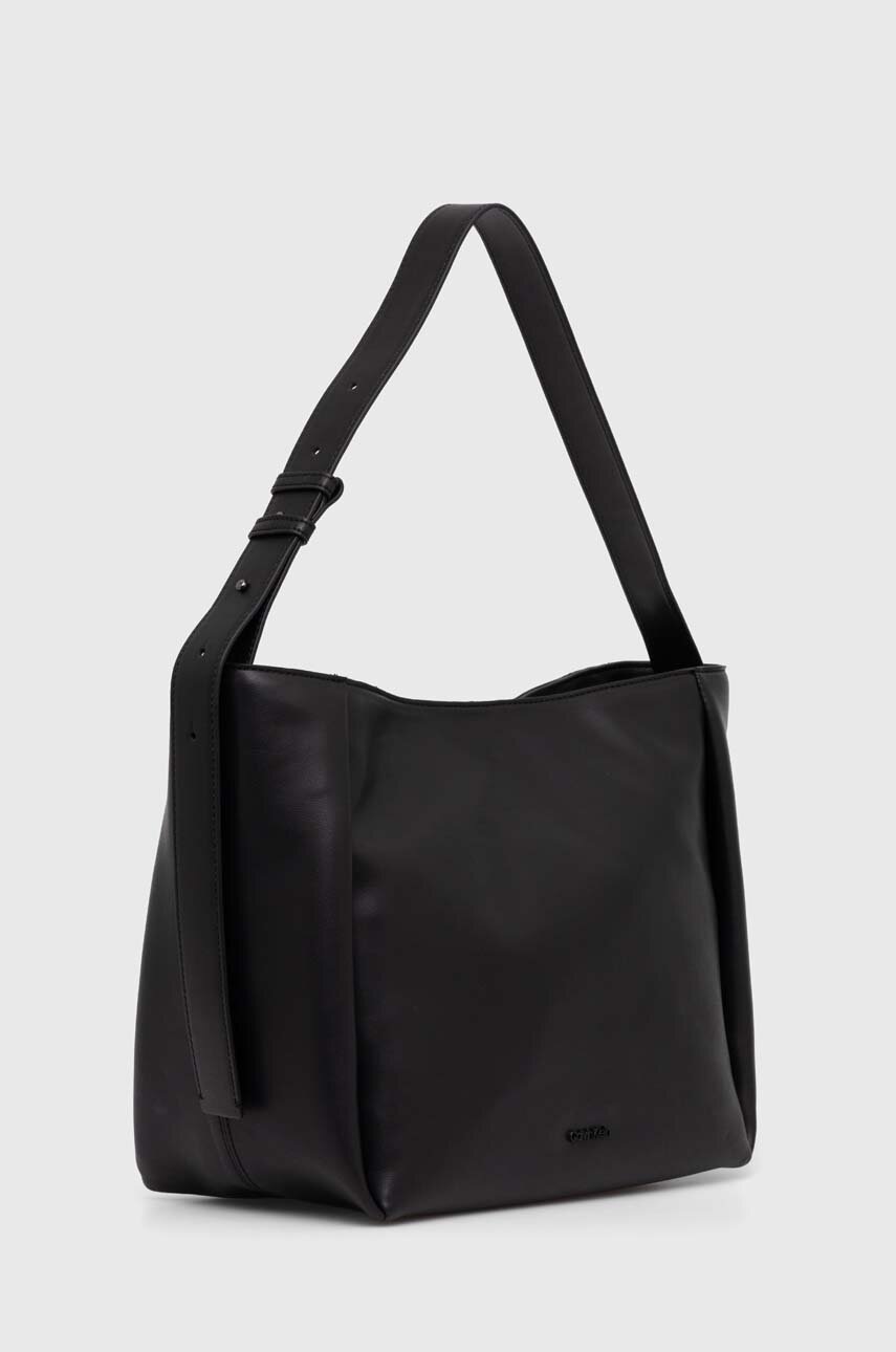 Τσάντα Calvin Klein χρώμα: μαύρο, K60K612129 φωτογραφία