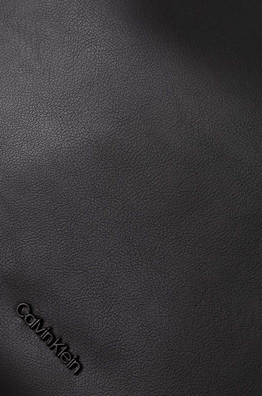 Τσάντα Calvin Klein χρώμα: μαύρο, K60K612129 φωτογραφία