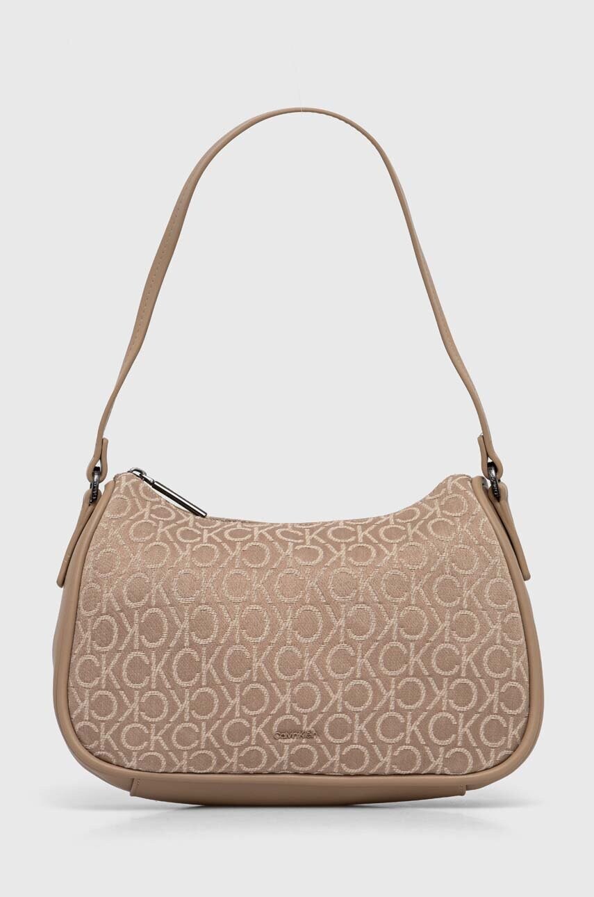 Levně Kabelka Calvin Klein béžová barva, K60K612333