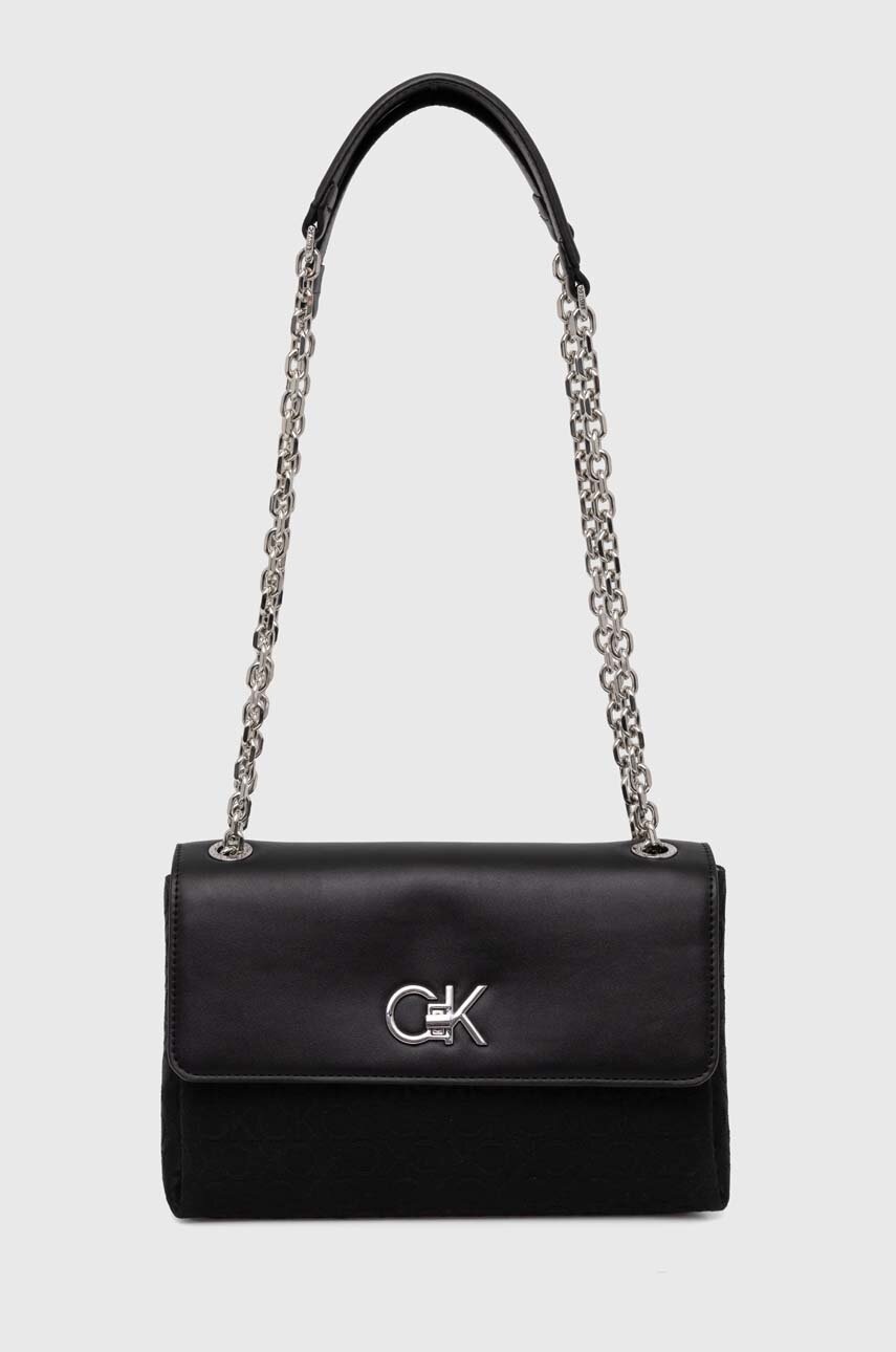 

Чанта Calvin Klein в черно K60K612641, Черен
