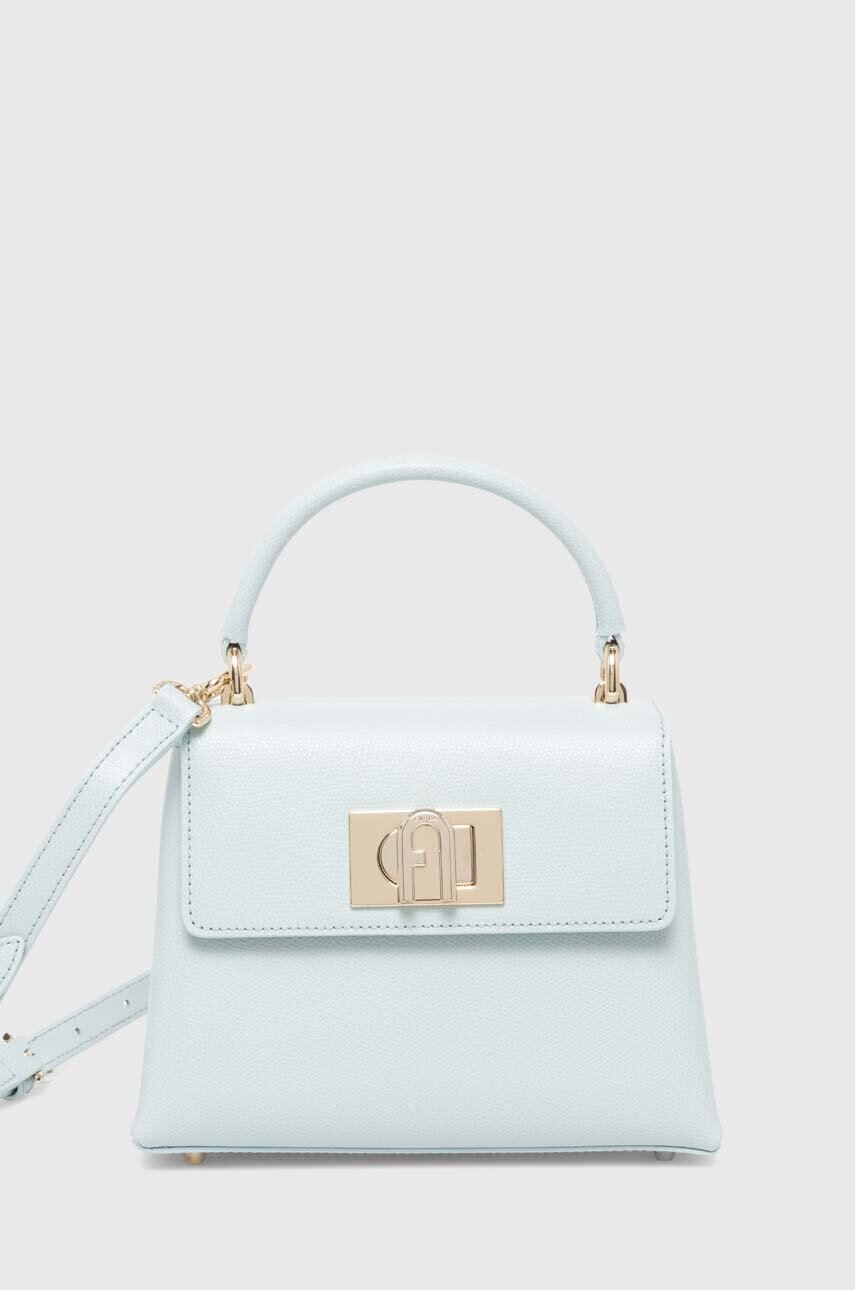 

Кожена чанта Furla в синьо WB00109 ARE000 AJ000, Син