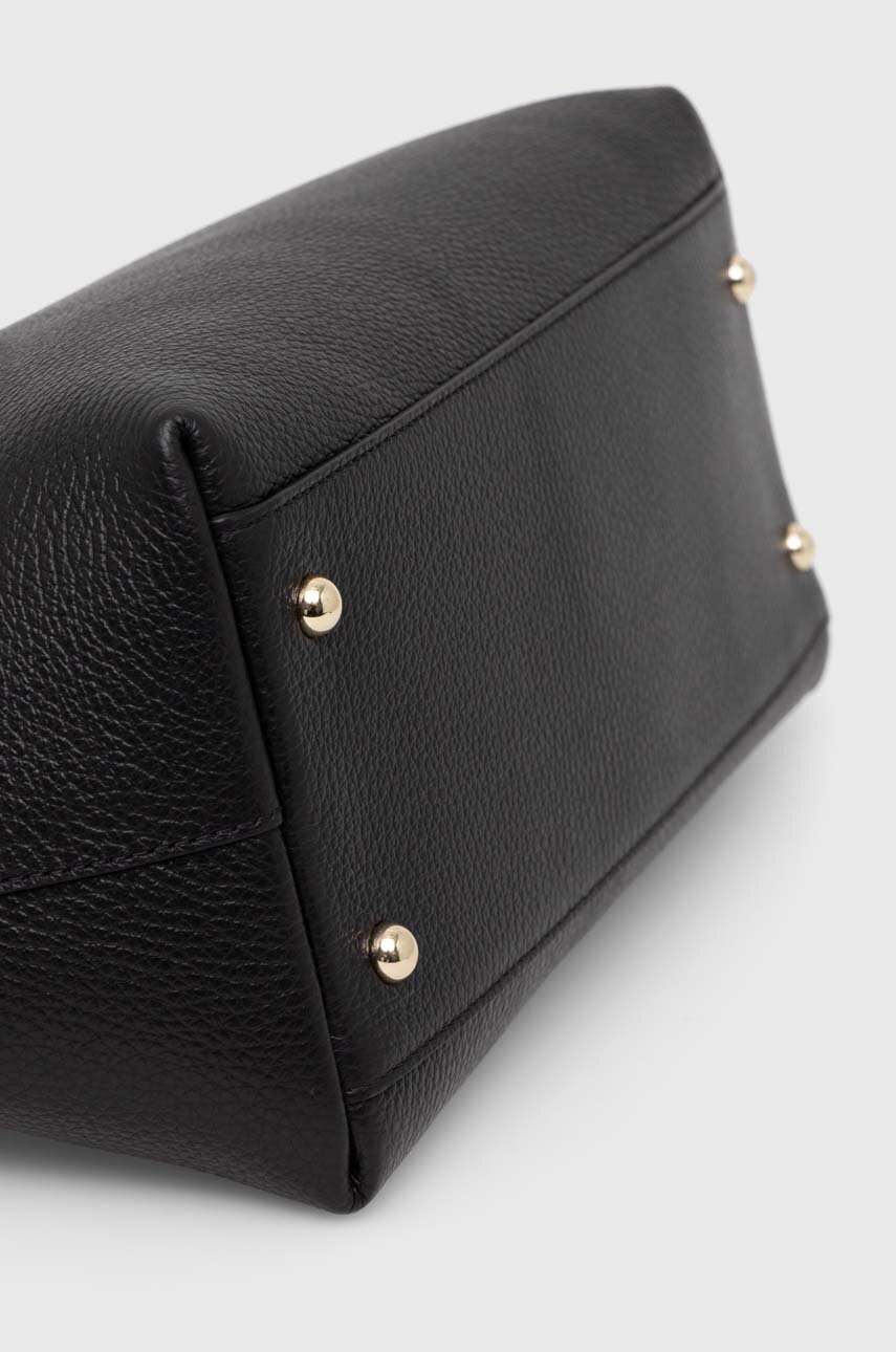 Шкіряна сумочка Furla колір чорний WB01384 HSF000 O6000 