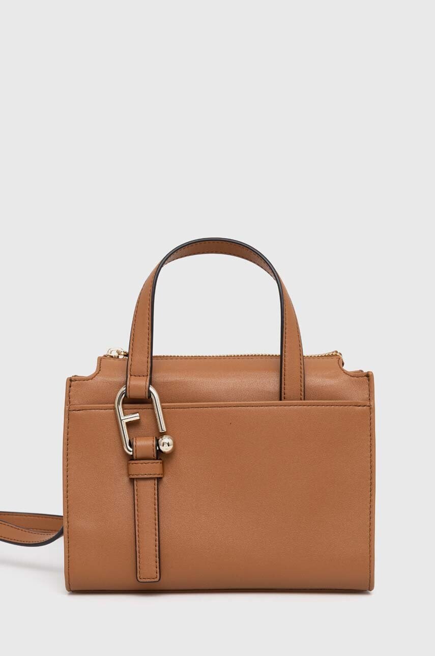 Furla poseta de piele culoarea bej, WB01337 BX2045 RY000