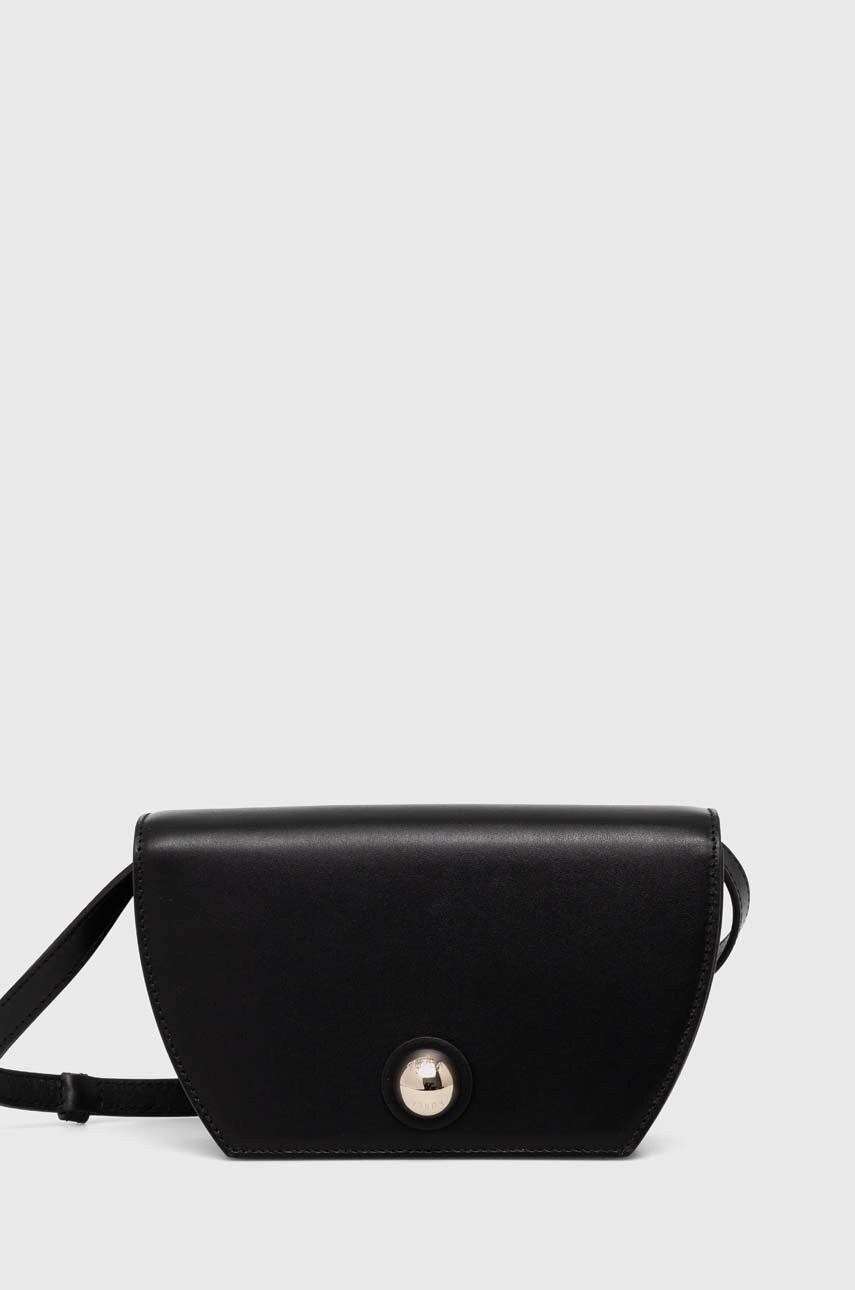 

Кожена чанта Furla в черно WB01244 AX0733 O6000, Черен