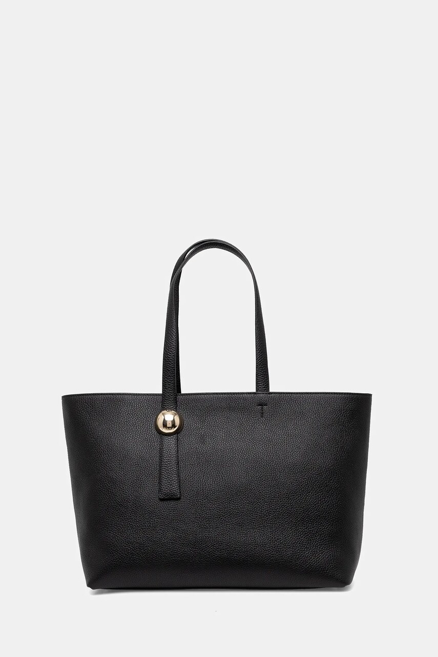 Furla poseta de piele culoarea negru, WB01353 HSF000 O6000