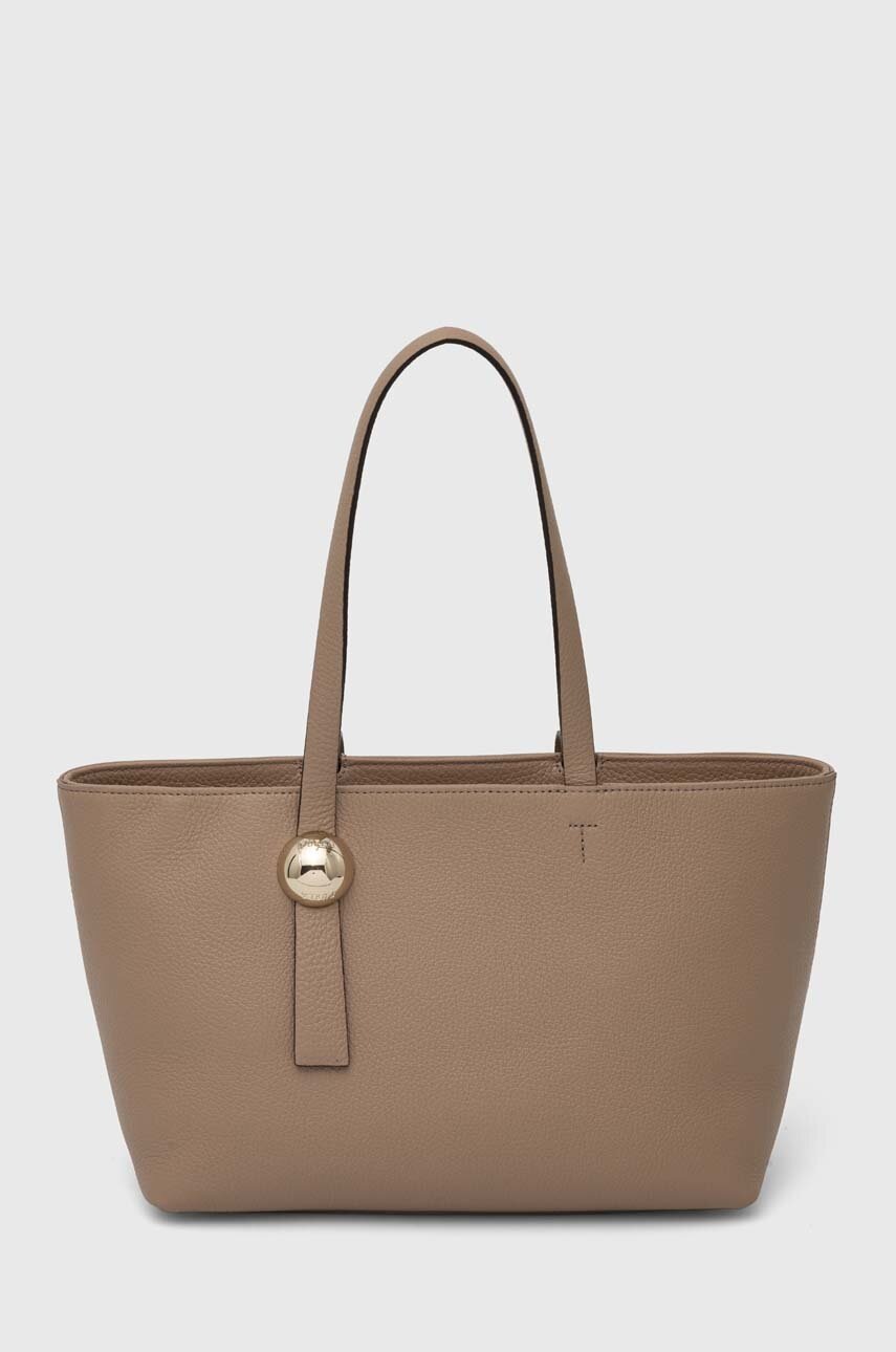 

Кожена чанта Furla в бежово WB01384 HSF000 1257S, Бежов