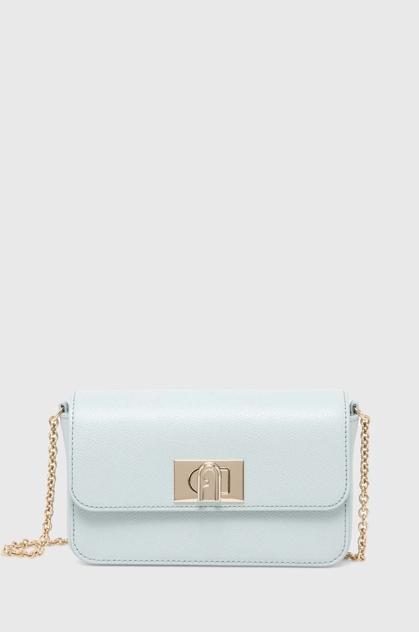 

Кожена чанта Furla в синьо WE00265 ARE000 AJ000, Син